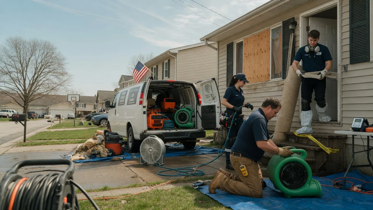 Water Damage Restoration in Kirkersville, OH near me